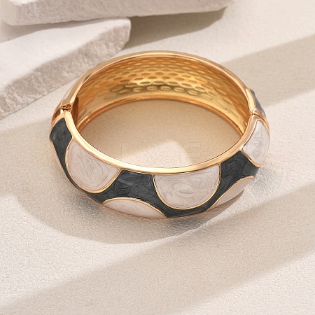 Zinc Alloy Hinged Bangles for Women HM0070-2-1