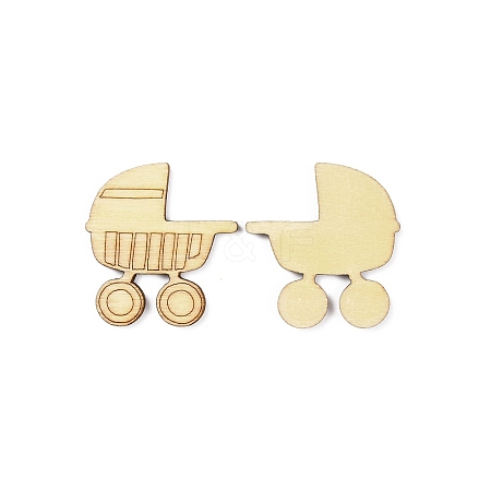 Wooden Cabochons WOOD-CJC0005-25-1