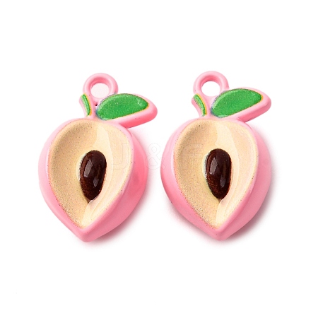 Baking Paint Alloy Pendants FIND-G097-04C-1