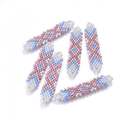 MIYUKI & TOHO Handmade Japanese Seed Beads Links SEED-A027-T14-1