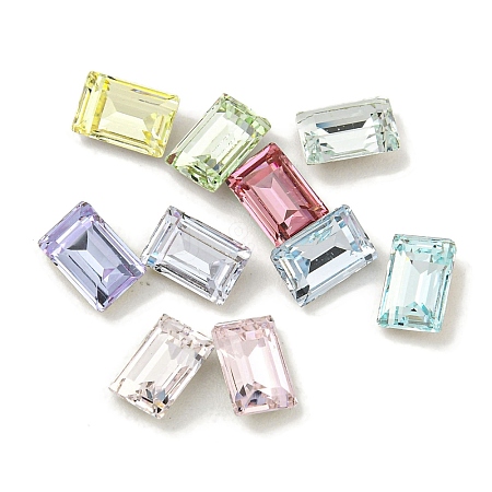 Glass Rhinestone Cabochons RGLA-L029-15B-1