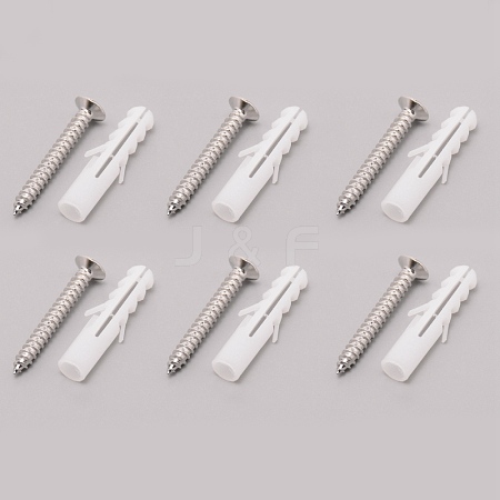 Iron Flat Head Screws FIND-WH0001-66-1