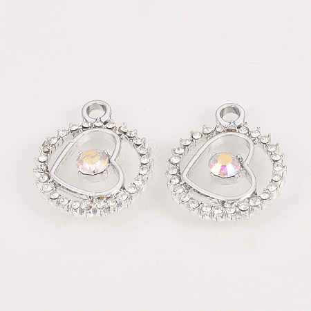 Alloy Rhinestone Pendants LS-X-ALRI-Q234-010P-1