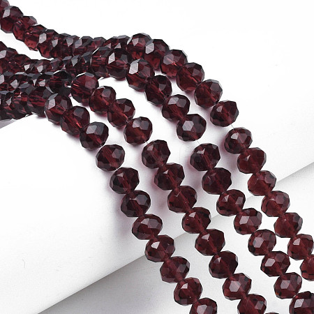 Glass Beads Strands EGLA-A034-T8mm-D26-1