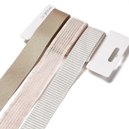 9 Yards 3 Styles Polyester Ribbon SRIB-A014-H07-1