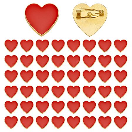 50Pcs Enamel Pins JEWB-FG0001-62-1