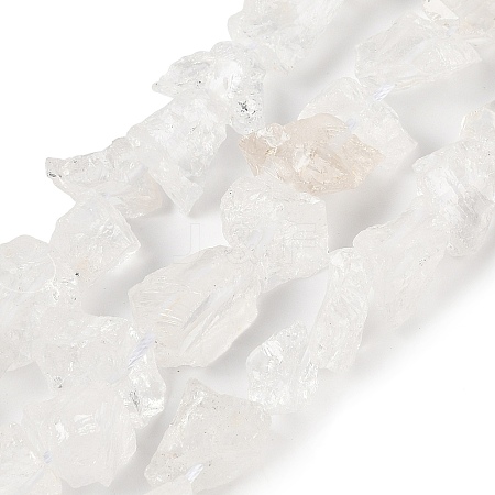 Natural Quartz Crystal Beads Strands G-Q023-A02-01-1