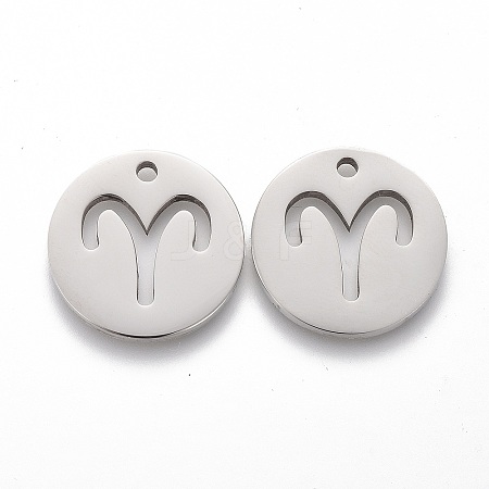 Tarnish Resistant 201 Stainless Steel Pendants LS-STAS-Z001-B-05P-1