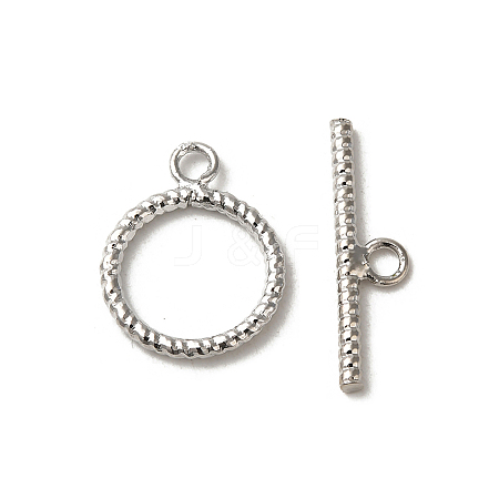 Brass Toggle Clasps LS-KK-E265-N-NR-1