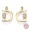925 Sterling Silver Micro Pave Cubic Zirconia Charms STER-T004-12G-4