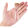 Empty Small Glass Cork Bottles AJEW-BC0003-05-4