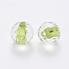 Transparent Acrylic Beads TACR-S154-11A-83-3