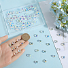 Transparent Electroplate Glass Beads Strands EGLA-SP0001-05B-3