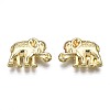 Rack Plating Alloy Beads PALLOY-T077-136LG-RS-2