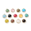 Natural & Synthetic Mixed Gemstone Pendants G-G012-09D-2