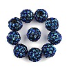 10Pcs Opaque Acrylic Beads OACR-YW0003-35I-1