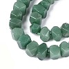 Natural Green Aventurine Beads Strands G-N327-05-32-3