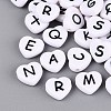Opaque Acrylic Enamel Beads SACR-Q001-16A-C01-1