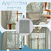 2Pcs Polyester Lace Fabric DIY-MA0007-14C-5