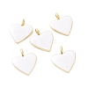 Brass Enamel Pendants LS-KK-P204-14G-E-1