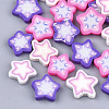 Handmade Polymer Clay Cabochons X-CLAY-S092-46-1