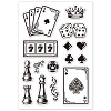 Custom PVC Plastic Clear Stamps DIY-WH0448-0628-8