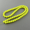 Imitation Jade Glass Beads Strands X-DGLA-S076-12mm-09-2
