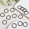 20Pcs Zinc Alloy Closed Jump Rings FIND-SP0002-78-4