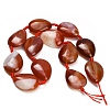Natural Red Agate Beads Strands GG-CBAB9C6-C01-01-5