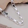 Fashionable Brass Box Chain Bracelets For Women BJEW-BB12565-4