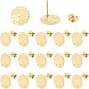 40Pcs 304 Stainless Steel Stud Earring Findings STAS-UN0025-27-1