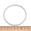 304 Stainless Steel Twist Bangles for Women BJEW-G759-06P-3