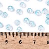 Baking Paint Electroplate Transparent Glass Seed Beads SEED-N006-07K-4