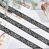 Ethnic Style Embroidery Polycotton Ribbons OCOR-WH0066-22A-6