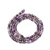 Natural Amethyst Beads Strands G-RM2025-32B-02-3