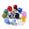 Two-tone Opaque Acrylic Beads AC-CBAA26B-17-1