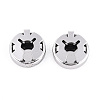 Brass Cufflinks KK-T074-63P-01-NR-1