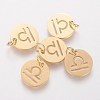 Ion Plating(IP) 304 Stainless Steel Pendants A-STAS-Q201-T445-7G-1