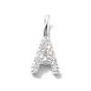 925 Sterling Silver with Cubic Zirconia Charms STER-Q004-01A-S-1