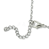 Gothic 304 Stainless Steel Cable Chain Necklaces NJEW-JN04983-02-5