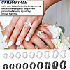 Unicraftale 18Pcs 18 Style 201 Stainless Steel Plain Band Ring for Women RJEW-UN0002-49-6