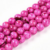 Natural Persian Jade Beads Strands G-A255-A02-01C-4