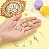 35Pcs 7 Styles Tibetan Style Zinc Alloy Charms FIND-YW0011-92-5