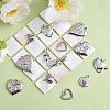 14Pcs 7 Style 304 Stainless Steel Pendant STAS-SZ0002-75P-4