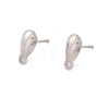 304 Stainless Steel Stud Earring Findings X-STAS-P307-16P-1