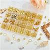 270Pcs Iron Hair Coil Cuffs X1-AJEW-SZC0021-03G-4