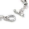 Retro Alloy Skull Link Chains Bracelets for Women Men BJEW-L684-003AS-3