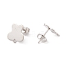 201 Stainless Steel Stud Earring Findings EJEW-A071-04P-2