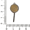 Halloween Brass Enamel Pendants KK-F915-01E-B-3