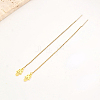Minimalist Stainless Steel Palm Ear Thread EI7208-2